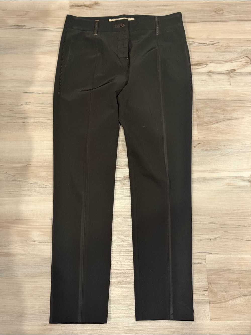 Marithe Francois Girbaud Black Women's Dress Pants
